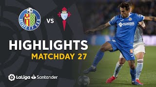 Highlights Getafe CF vs RC Celta (0-0)