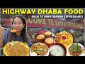 Highway Dhaba Food | Delhi to Agra By Road | Yamuna Expressway- Shiva Dhaba | UP Food Series Ep-1