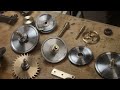 i built a clock from scratch using reclaimed gears