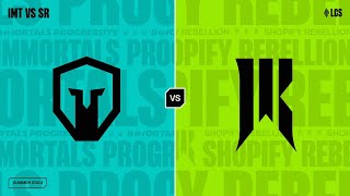 IMT v SR - Week 1 Day 2 | LCS Summer Split | Immortals v Shopify Rebellion | Game 1 (2024)