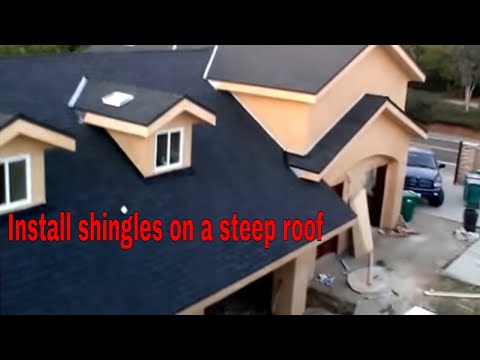Steep roof tips and tricks installation. Steep roof tips and tricks installation.