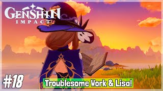 Genshin Impact CBT3 iOS/Android Gameplay Episode 18: Troublesome Work & Lisa!