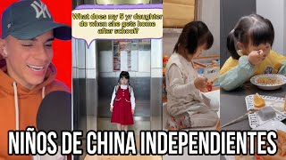 Esto es lo que un niño en china hace después de regresar de la escuela (Reacciones)