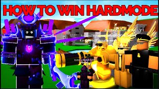 How To EASILY WIN HARDMODE With A Group! Tower Battles Battlefront TBBF  (Justin5_SlendecsYT) Roblox