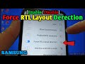 Enable or disable force RTL layout direction on Samsung Galaxy A02 | Quick Setting Developer Tiles