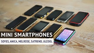 Mini Smartphone COLLECTION - Anica, Soyes, Melrose, Satrend, UlCool | Techupdate