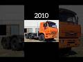 evolution of kamaz trucks (1969~2023) #shorts #kamaz #truck #allcaravailable