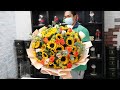 Bunch of Sunflowers | Black Tulip Flowers