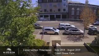 Hotel Windrow - One Year Timelapse (Courthouse View)