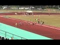 2016年11月20日　日田記録会　中学男子100ｍ　レイヤ