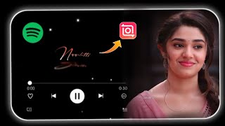 Spotify style video editing in inshot app in telugu 🔥|| insta trending reels video editing