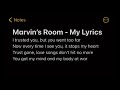 Marvin’s Room Remix (Slowed) - Lee’Slayyy (lyrics & vocals by me!)