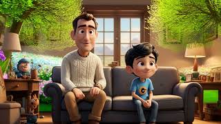 Emotional Family Moments // Animated realistic cartoon