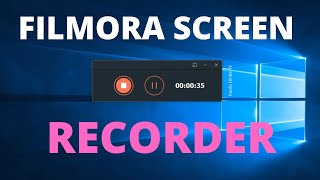 filmora screen recorder: How to record your screen with filmora scrn