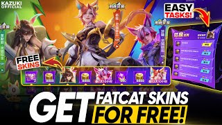 HOW TO GET FATCAT SKINS BY SPENDING 0 DIAMONDS!