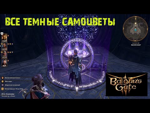 BALDURS GATE 3 ТРИ ТЕМНЫХ САМОЦВЕТА ДРЕВНИЙ АЛТАРЬ ВОРОТА БАЛДУРА III