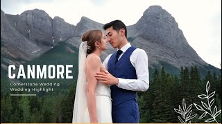 Canmore Ranch I Cornerstone Theatre E\u0026R Wedding Highlight ✨