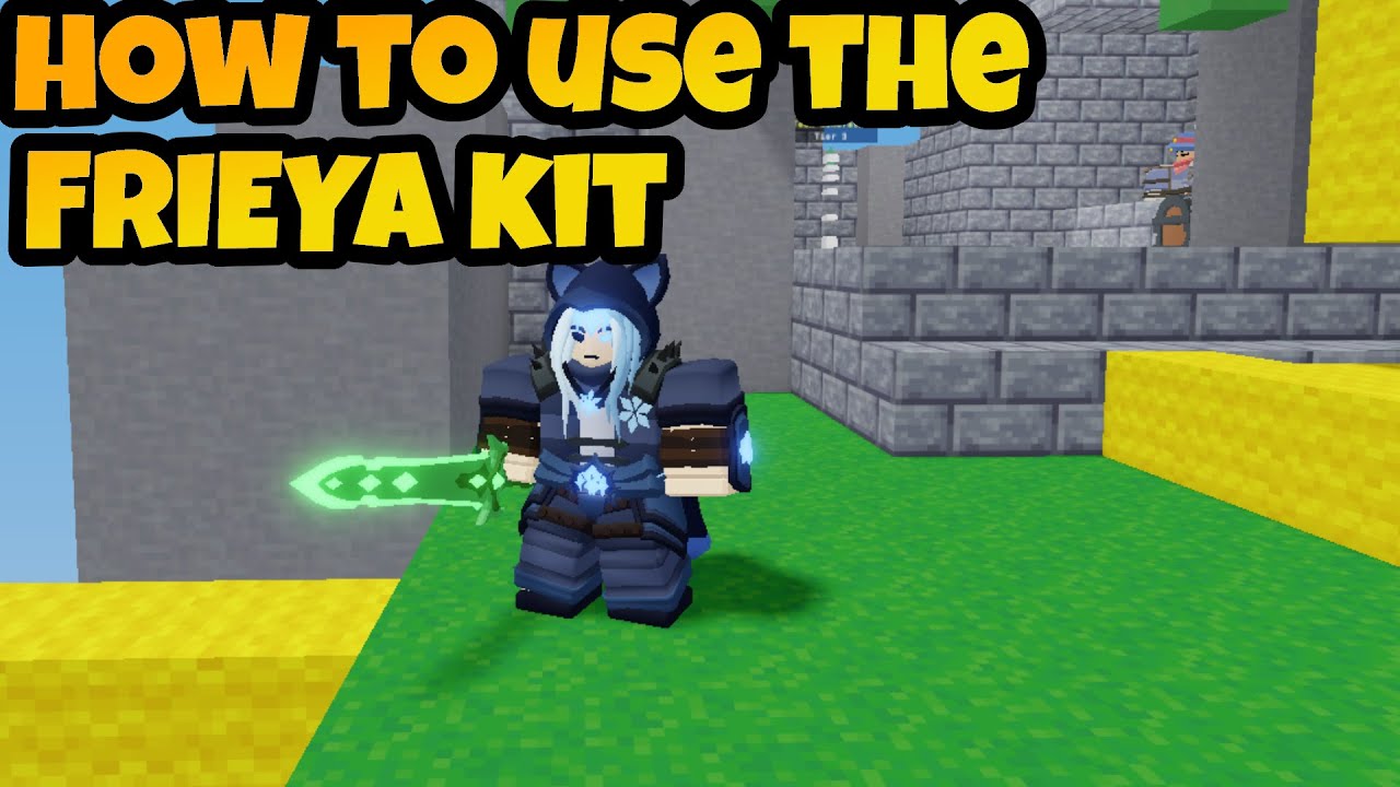 How To Use The Freiya Kit In Roblox Bedwars - YouTube