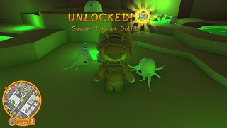 HOW TO UNLOCK: SEWER MONSTER OUTFIT *SECRET* Wobbly Life