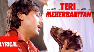 Teri Meherbaniyan Title Track Lyrical Video | Shabbir Kumar | Jackie Shroff, Poonam Dhillon