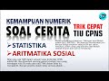 TRIK CEPAT SOAL CERITA TIU CPNS 2021 - KEMAMPUAN NUMERIK [#85]