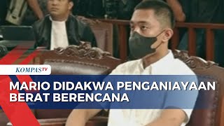 Mario Dandy Didakwa Lakukan Penganiayaan Berat Berencana Terhadap David