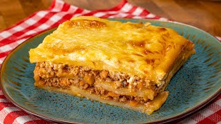 Greek Moussaka With Potatoes