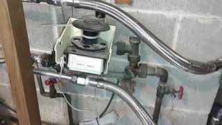 Bur-cam 3/4 HP duel application jet pump. Set up for house water pressure boosting.