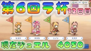 【プリコネ】　第6回　ラ杯＆無料10連の記録　12日目　現在獲得ジュエル4050　 [210226]