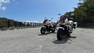 ①  CB1300ST SC54 練習会　バイクジムカーナ　12月10日