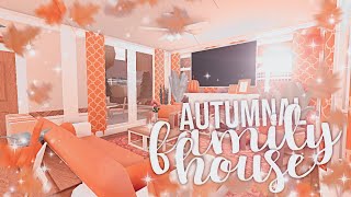 bloxburg: autumn family mansion ༉‧₊˚✧