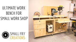 DIY | Ultimate Workbench for Small Work Shop