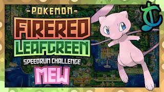 How Fast Can You Beat Pokemon FireRed/LeafGreen With Only Mew? (No Items Speedrun Challenge)