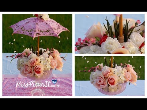 Baby Shower Centerpiece / DIY / How to Create This Garden Party Baby Shower Centerpiece Baby Shower Centerpiece / DIY / How to Create This Garden Party Baby Shower Centerpiece