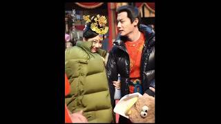 #shorts BTS 花絮 谭松韵郑业成 蜀锦人家 Brocade Odyssey Funny Scene