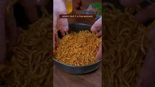 EASY & QUICK PAN-FRIED NOODLES RECIPE #recipe #chinesefood #noodles #ramen #cooking #shorts