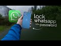 How to Lock WhatsApp Chat with Password on iPhone (tutorial)