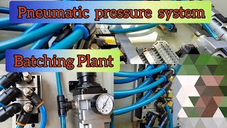 FRL unit in pneumatic system in hindi for batching plant .penumatic box air leakage problem .