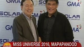 UB: Miss Universe 2016, mapapanood nang live sa GMA 7