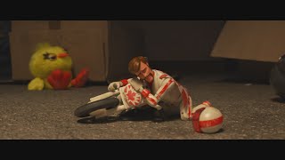 TOY STORY 4 FUNNY SCENEC HD - DUKE CABOOM COMFORTS HIS MOTORCYLE - BO PEEP COMFORTS HER SHEEP