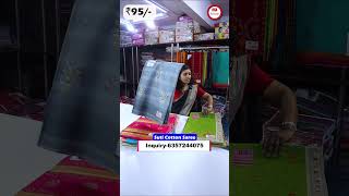 99ന് കോട്ടൺ സാരികൾ😲| Wholesale Cotton Saree Market Kochi #kerala #saree #fashion #kerala #malayalam