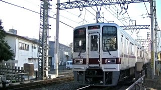 東武30000系31412F+31612F急行池袋行き 下板橋駅前の踏切通過