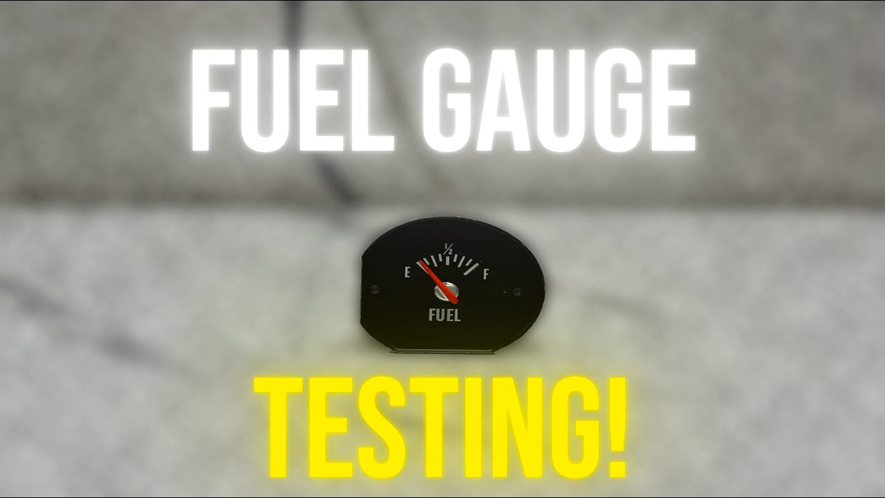 How To Test A Fuel Gauge! - Easy!! #automotive #electronics #cars #diy ...