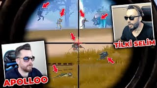 APOLLOO VS TİLKİ SELİM 22 KILL - Pubg Mobile