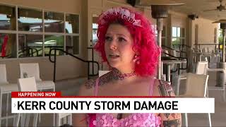 News 4 San Antonio - Joe DeCarlo takes an up close look at storm damage in Kerrville