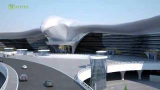 New Ashgabat airport at the Turkmenistan.flv