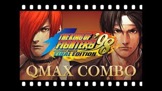 KOF 98 UM Final Edition :  All Characters Combo Video ( 拳皇98 UMFE - 基本QMAX連技 )