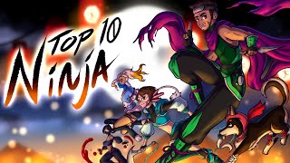 Top Ten Video Game Ninja