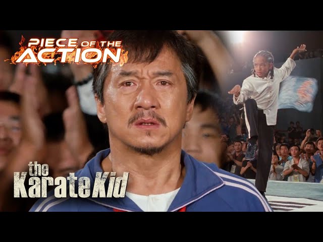 Jackie Chan Karate Kid Fight Scene Jaden Smith And Jackie Chan Kick It