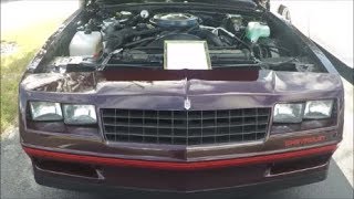 1987 Chevy Monte Carlo SS Aerocoupe Burgundy LeesburgHD0929184705